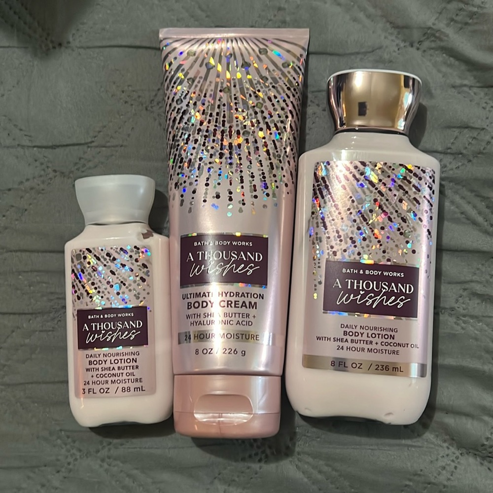 Bath&body works A thousand wishes lotion. New
